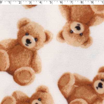 MOUNTAIN FLEECE PRINTS - TEDDIES