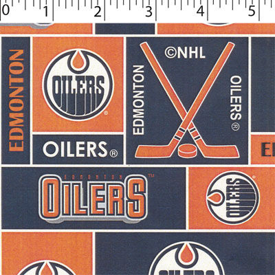 NHL FLEECE PRINTS - BLOCK