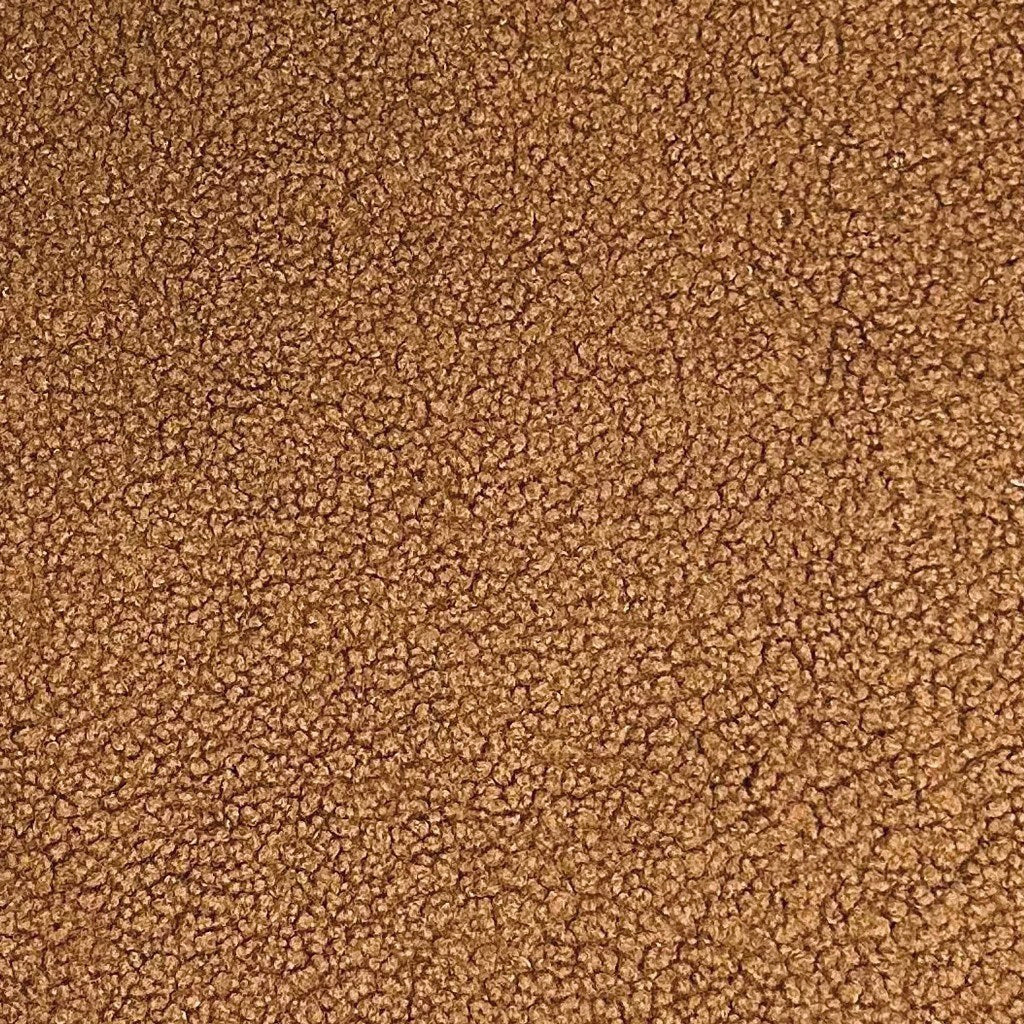 ginger lambskin sherpa