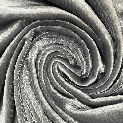 pewter vienna stretch velvet