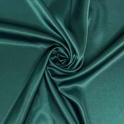 pine polyester stretch satin