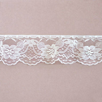 8CM (3 1/8")RUFFLED LACE