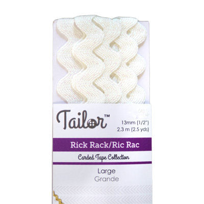 RICK RACK IRIDESCENT 13MM