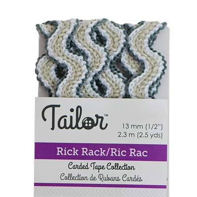 Two Tone Rick Rack 13mm