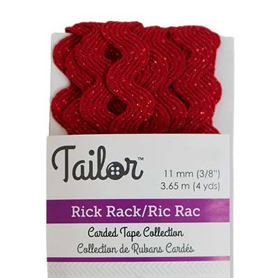 Metallic Rick Rack 11mm
