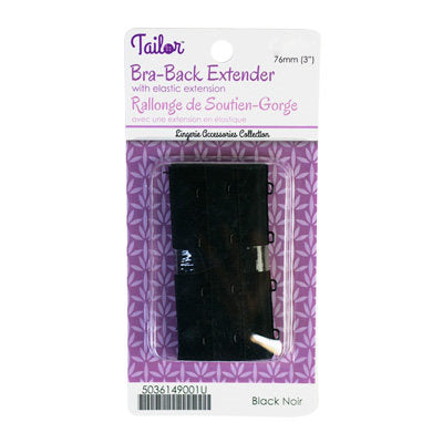76MM BRA-BACK EXTENDER WITH ELASTIC