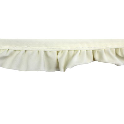 5040001 Frilled Broadcloth 2.5cm With 1.6cm Open Binding