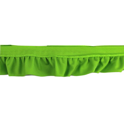 5040001 Frilled Broadcloth 2.5cm With 1.6cm Open Binding