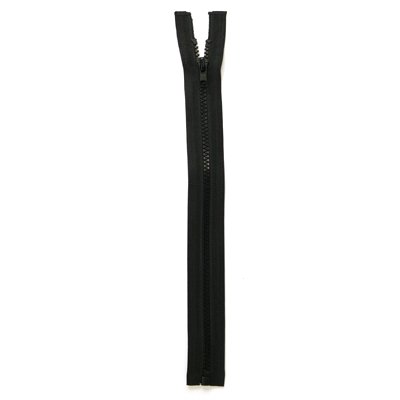ONE WAY OPEN END ZIPPER MEDIUM WEIGHT VISLON TEETH #5 12 INCH
