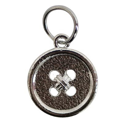 FASHION CHARM "SEWN BUTTON"