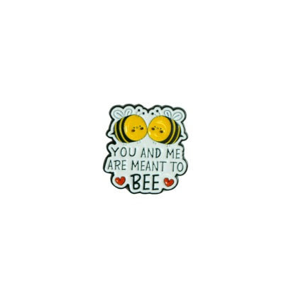 FASHION ENAMEL PIN "MEANT TO BEE"