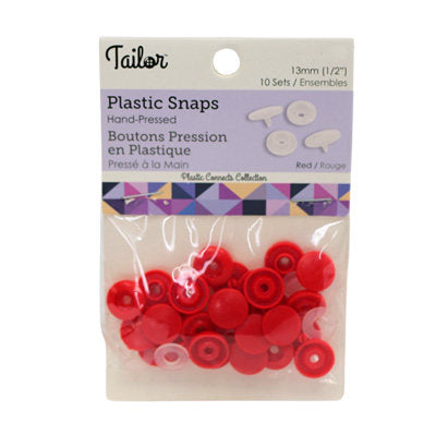 HAND PRESSED PLASTIC SNAP - 13MM