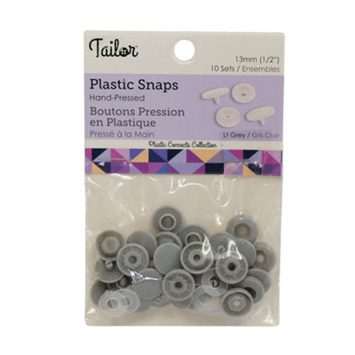 HAND PRESSED PLASTIC SNAP - 13MM