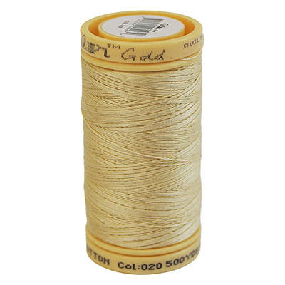 SEWING THREAD QUILTING COTTON 500YDS SOLID