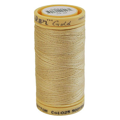 SEWING THREAD QUILTING COTTON 500YDS SOLID