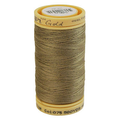 SEWING THREAD QUILTING COTTON 500YDS SOLID