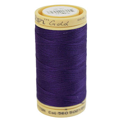SEWING THREAD QUILTING COTTON 500YDS SOLID