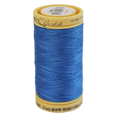 SEWING THREAD QUILTING COTTON 500YDS SOLID