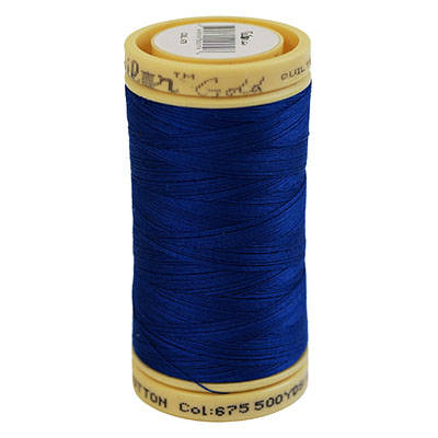 SEWING THREAD QUILTING COTTON 500YDS SOLID