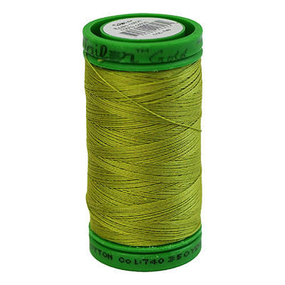SEWING THREAD HEAVY QUILTING COTTON 350YD SOLID