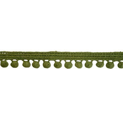 COTTON POMPOM TRIM 13MM