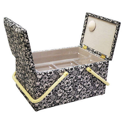 DOUBLE HANDLE SEWING BASKET - LARGE