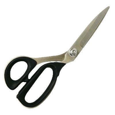 STAINLESS STEEL BENT HANDLE TAILORS SCISSORS 9.5"