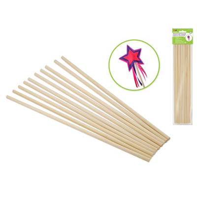 CRAFTWOOD DOWELS- 0.6X30.5CM CW542