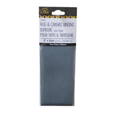 TWILL RUG & CANVAS BINDING 2" X 2 YRDS - IRON ON