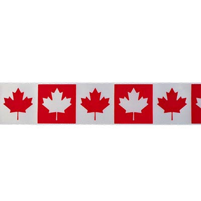 SINGLE FACE SATIN CANADA RIBBON 38MM (1.5")