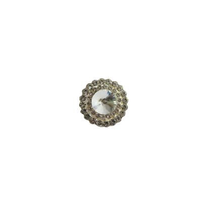 RHINESTONE HALO BUTTON 20MM