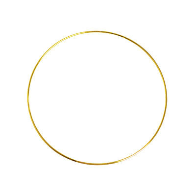 25CM METAL MACRAME RING