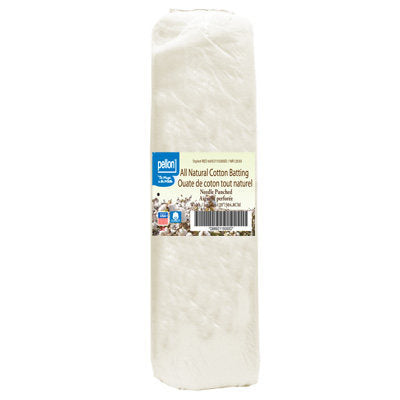 ALL NATURAL BATTING COTTON NEEDLE PUNCH 228.6CM