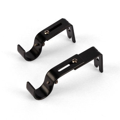 ADJUSTABLE DRAPERY ROD BRACKETS