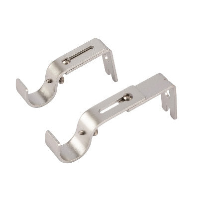 ADJUSTABLE DRAPERY ROD BRACKETS