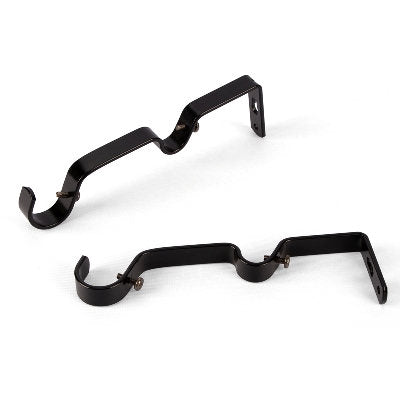 ADJUSTABLE DRAPERY ROD BRACKETS