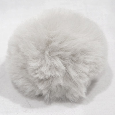 FAUX FUR POMPOM 10CM
