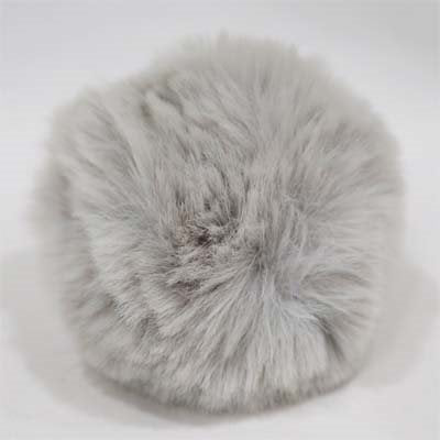 FAUX FUR POMPOM 10CM