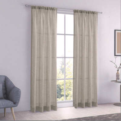 CANNES ROD POCKET PANEL - LINEN