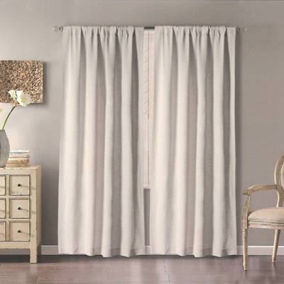 LIEGE BACK TAB PANEL - LINEN