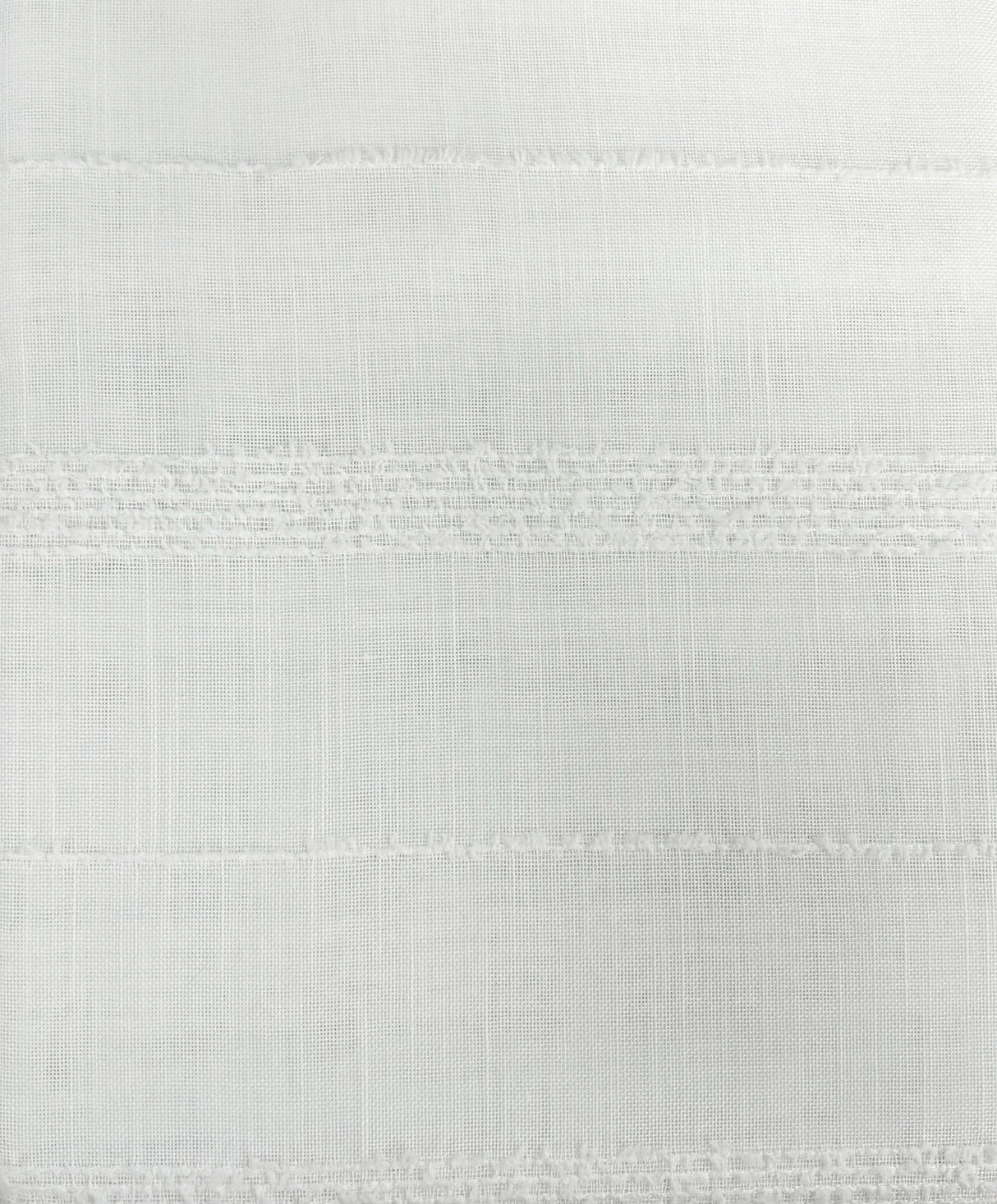 CARNABY STRIPE ROD POCKET PANEL - WHITE