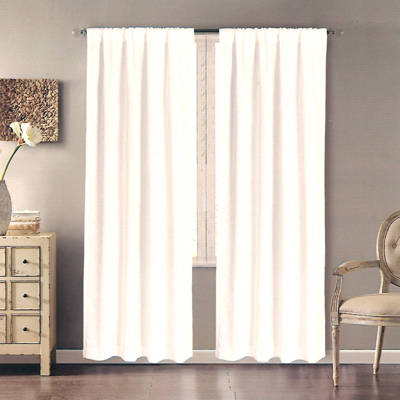 ALSTON BACK TAB PANEL - WHITE