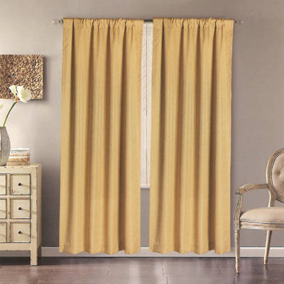 ALSTON BACK TAB PANEL - GOLD