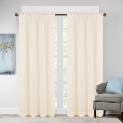 CAMDEN ROD POCKET PANEL - IVORY