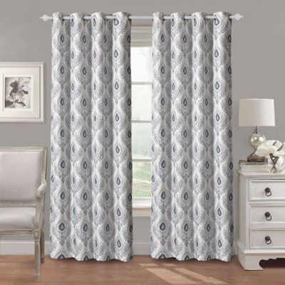 ARABESQUE RING TOP PANEL 52x96" - CHARCOAL