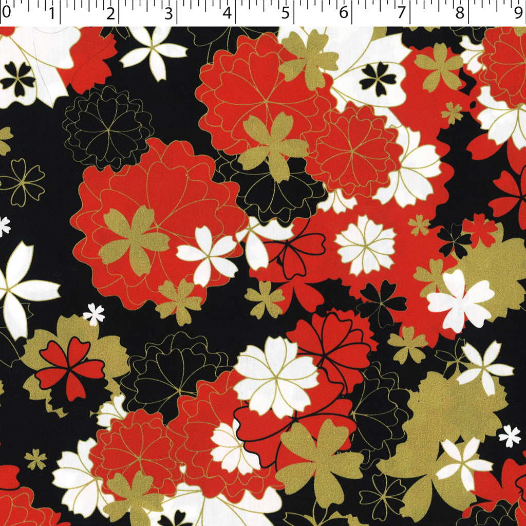 SOCIETY POPLIN PRINTS - BLOSSOM