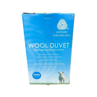 NATURAL HOME WOOL DUVET QUEEN