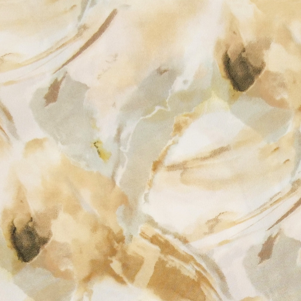 GEORGIA POLYESTER PRINTS - ABSTRACT WATERCOLOUR