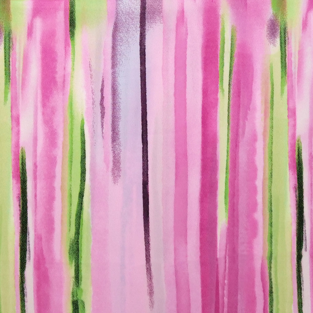 GEORGIA POLYESTER PRINTS - WATERCOLOR STRIPE