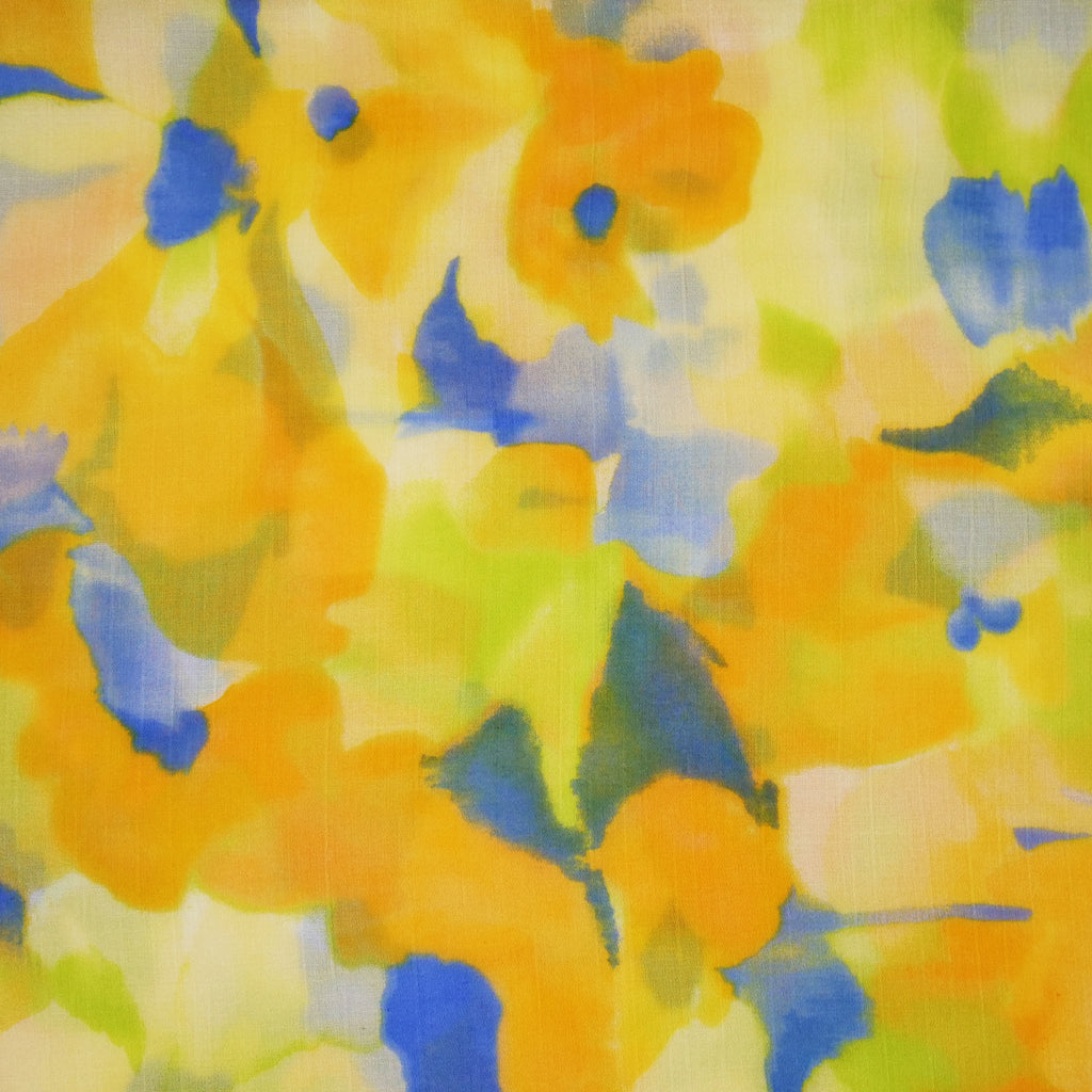 EDITH POLYESTER PRINTS - DISTRESSED FLORAL